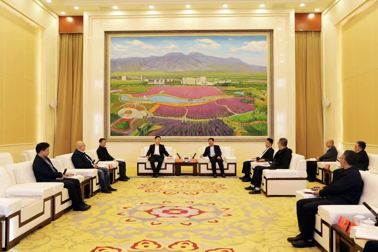 雷振赴甘肃省金昌市调研交流