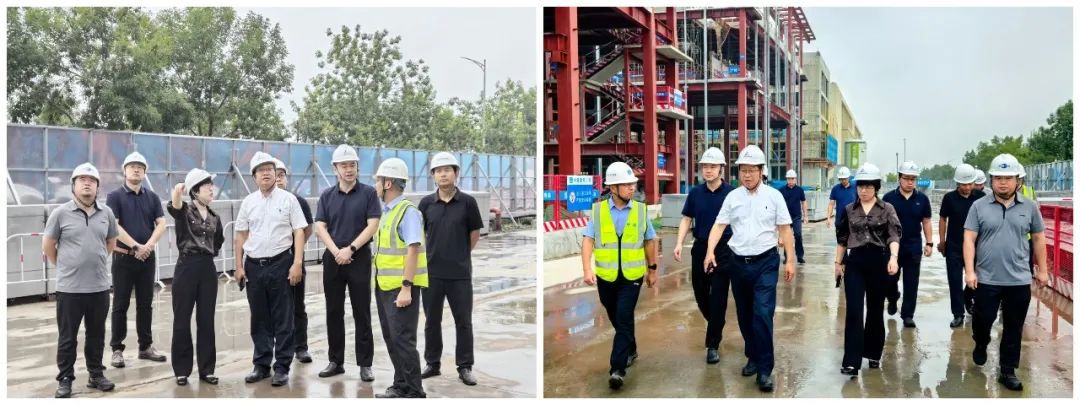 王德成赴怀柔基地开展二期项目安全生产工作督导